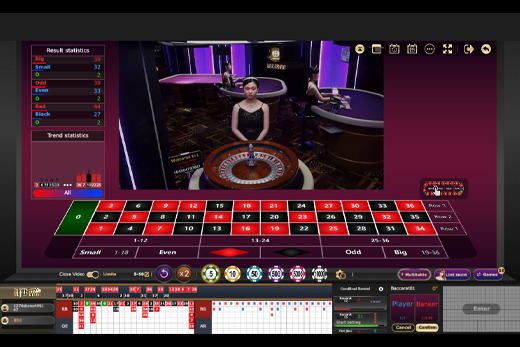 AFB Live Casino roulette